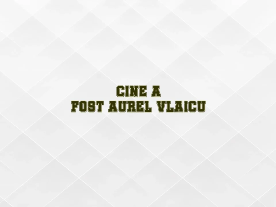 cine a fost aurel vlaicu