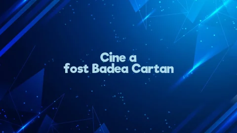 cine a fost badea cartan