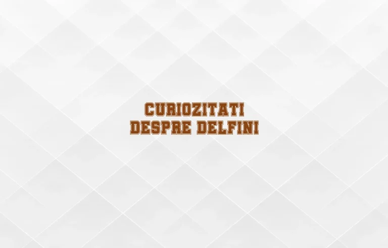 curiozitati despre delfini