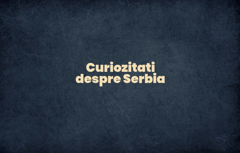 curiozitati despre serbia