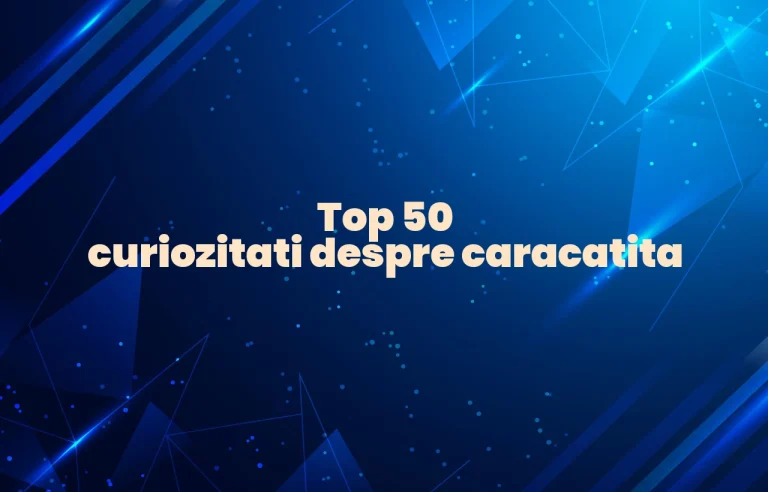 top 50 curiozitati despre caracatita