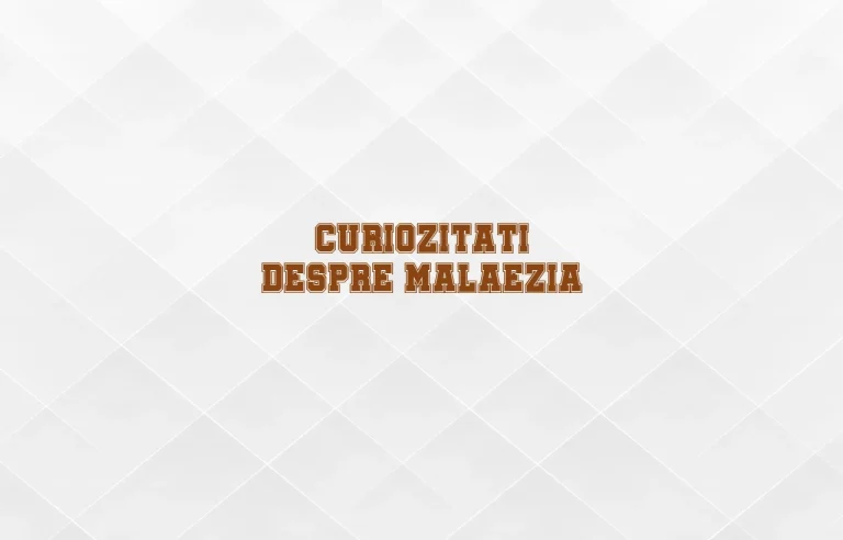 curiozitati despre malaezia