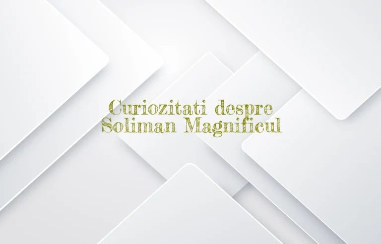 curiozitati despre soliman magnificul