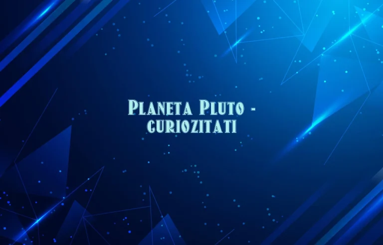 planeta pluto curiozitati