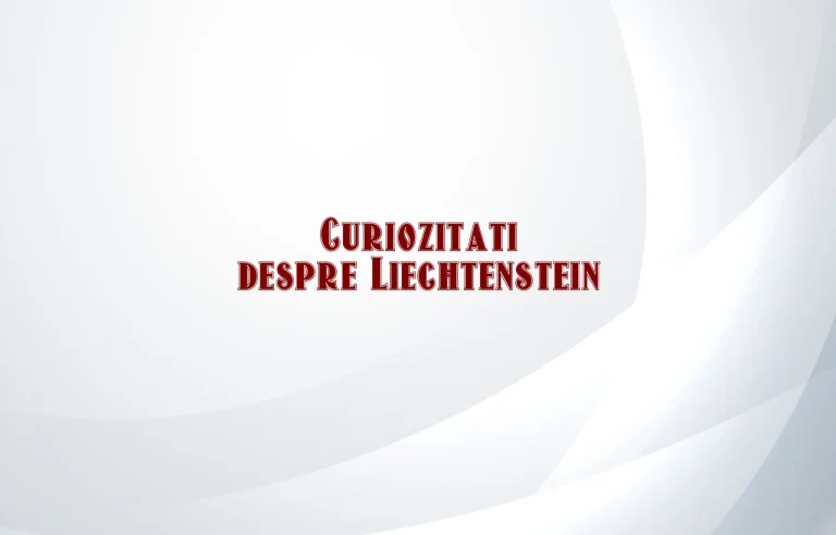 curiozitati despre liechtenstein