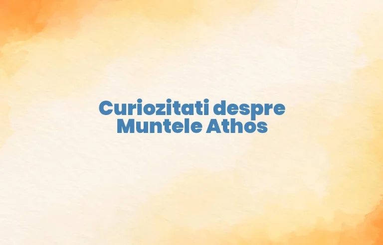 curiozitati despre muntele athos
