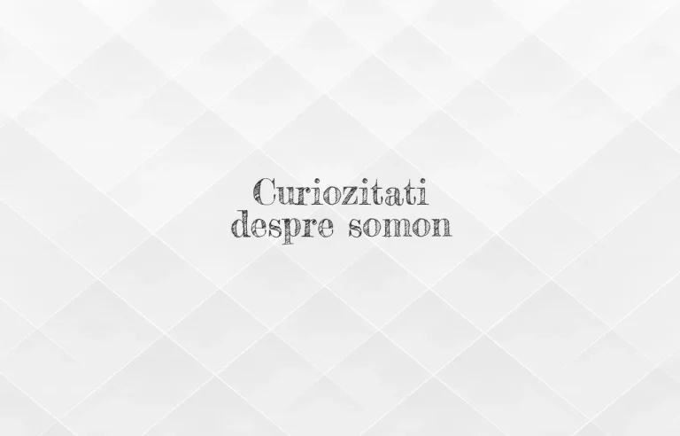 curiozitati despre somon