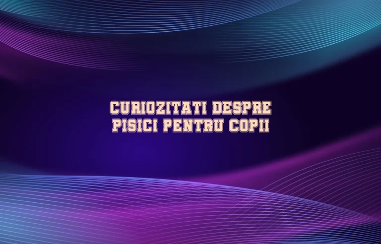 curiozitati despre pisici pentru copii
