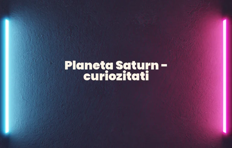 planeta saturn curiozitati