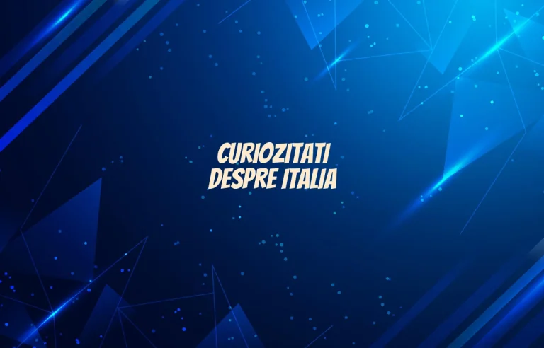 curiozitati despre italia