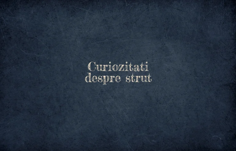 curiozitati despre strut