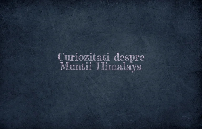 curiozitati despre muntii himalaya