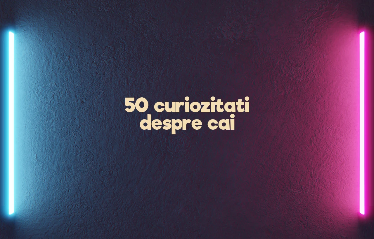 50 curiozitati despre cai